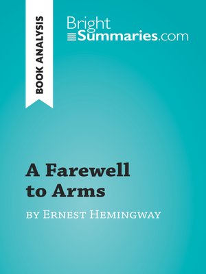 cover image of A Farewell to Arms by Ernest Hemingway (Book Analysis)